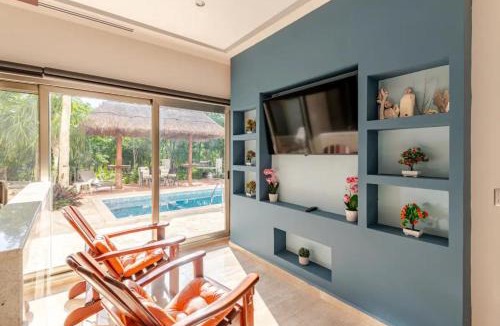 Akumal Apartment | Departamento 2, Tulum Country Home, con Muelle de Pesca, Club de Playa, Alberca, Cenote y Campo de Golf, Contrata Day Pass Bahia Principe